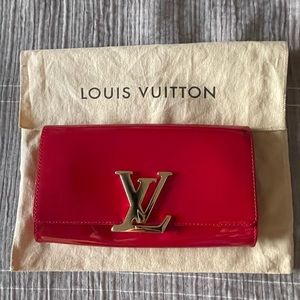 Louis Vuitton Patent Leather Louise clutch